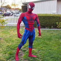 Marvel Amazing Spiderman Costume 3D Printing Adult Halloween Cosplay Zentai Suit - £32.16 GBP
