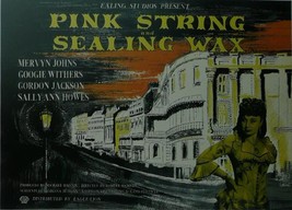 Pink String & Sealing Wax - Mervyn Johns / Googie Withers - Movie Poster Picture - $32.50