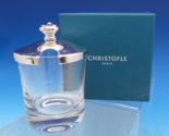 Albi by Christofle Silverplate Glass Sugar Bowl in Orig Box 4 1/4&quot; x 3&quot; ... - $286.11