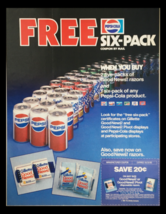 1985 Pepsi-Cola Six Pack by Mail Circular Coupon Advertisement - £14.86 GBP