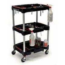 Luxor Mechanics Three-Shelf Cart - $8,842.08 MXN