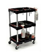Luxor Mechanics Three-Shelf Cart - $8,842.08 MXN