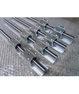 4 x SBR12-420mm 12mm FULLY SUPPORTED LINEAR RAIL SHAFT + 8 SBR12UU Block... - €60,75 EUR