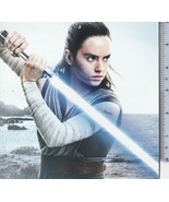 REY (DAISY RIDLEY) 2018 STAR WARS PICTURE - MEASURES 7&quot; X 7&quot; - £2.33 GBP