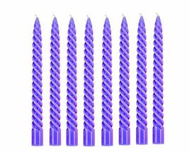 Paraffin Wax Smokeless Scented Blue Colour Twisted Stick Candles Decorations for - £16.53 GBP