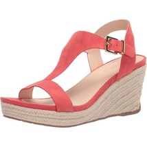Kenneth Cole Reaction Slingback Espadrille Sandals Card Wedge Size US 10M Pink - £18.52 GBP