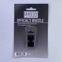 SMITTY | Black Pealess Whistle | WH14 | Referee Officials Choice! - £8.11 GBP