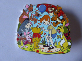 Disney Trading Pins 160832     Winnie the Pooh, Christopher Robin, Pigle... - $18.56