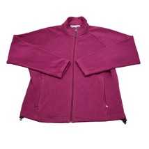 Columbia Jacket Womens M Purple Fleece Benton Springs Full Zip WL6114 Ca... - $18.69