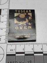 Vintage Matchbook Tuscan Oven South Howard Tampa Florida Italian Restaurant  gmg - £9.86 GBP