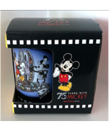 Walt Disney World 75 Years with Mickey Mouse Mug in Box NEW - $458.42 MXN