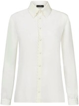 Etro scallop detail blouse IVORY - $558.00