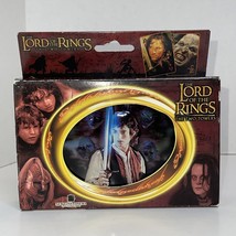 LORD OF THE RINGS PLAYING CARDS, TIN TWO DECKS, THE TWO TOWER Numbered E... - $7.25