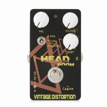 Caline CP-34 Head Room Vintage Distortion Guitar Effect Pedal 3 Way Togle Switch - $33.90