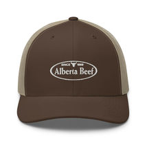 Alberta Beef Hat ,Letterkenny shoresy hat, Squirrely Dan,embroidery, brown/khaki - £23.97 GBP