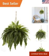 6788 Double Giant Boston Fern Hanging Basket,Green - $138.56