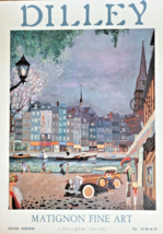 Ramon Dilley - Poster Original Exhibition - Matignon Delicate Art - Paris - 90&#39;S - £124.62 GBP