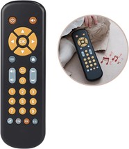 Nueplay Baby Tv Remote Control Toy With Light And Sound, Toddler, Black - $38.98