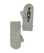 KATE SPADE New York Women&#39;s KS1001124 TAXI Knit Mittens Grey One Size - £51.85 GBP