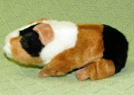 Tiger Tales Toys Guinea Pig Realistic Plush Gigi Stuffed Animal 6.5&quot; Calico - £7.07 GBP