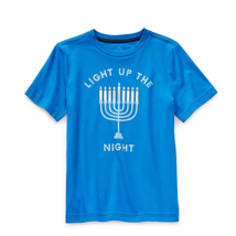 New There Abouts  Hanukkah Shirt XL Plus 18.5 Print T-shirt Crew - £13.30 GBP