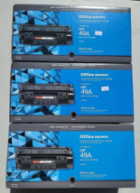 Office Depot Compare to HP 49A 3-Pack Black Toner Cartridge LaserJet Pri... - $59.28