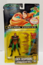 1995 Batman Forever Transforming Dick Grayson Robin Action Figure - £18.65 GBP