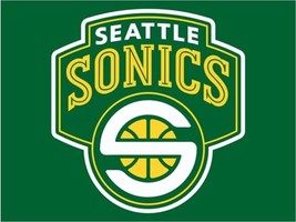 Seattle Supersonics Flag 3x5ft Banner Polyester basketball World Champs sonics02 - £13.65 GBP