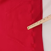 The North Face Men’s Size Large Red Cotton Blend Pullover Hoodie Sweatshirt Logo image 3