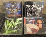 WWF Forceable Entry-Originals-The Music Vol. 4-The Music Vol. 5- Lot of ... - $19.34
