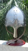 NauticalMart Norman Nasal Armor helmet With Chin Strap - $98.01