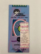 1993 World Teamtennis New Jerssey Stars vs Atlanta Thunder at Hamilton Park - £11.13 GBP