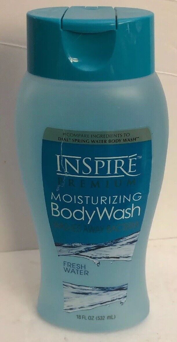 Inspire Premium Moisturizing Body Wash in Fresh Water Scent 18 oz. RARE ... - $4.83