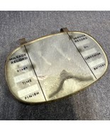 Vintage Sun Visor Clip-on Vanity Mirrors Travel Service Record 1950&#39;s 19... - $23.76