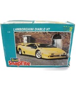 Vintage 1994 Revell SnapTite Lamborghini Diablo VT 1:24 Scale 6358 Open Box - £19.46 GBP