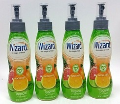 4X Scented Air Freshener Spray Tropical Citrus Room Mist Magic Of Fresh 8 Oz Ea - £21.35 GBP