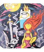 2014 Adventure Time Poster Finn Flame Princess Fighting Man Of Ooo 16x11... - €25,77 EUR