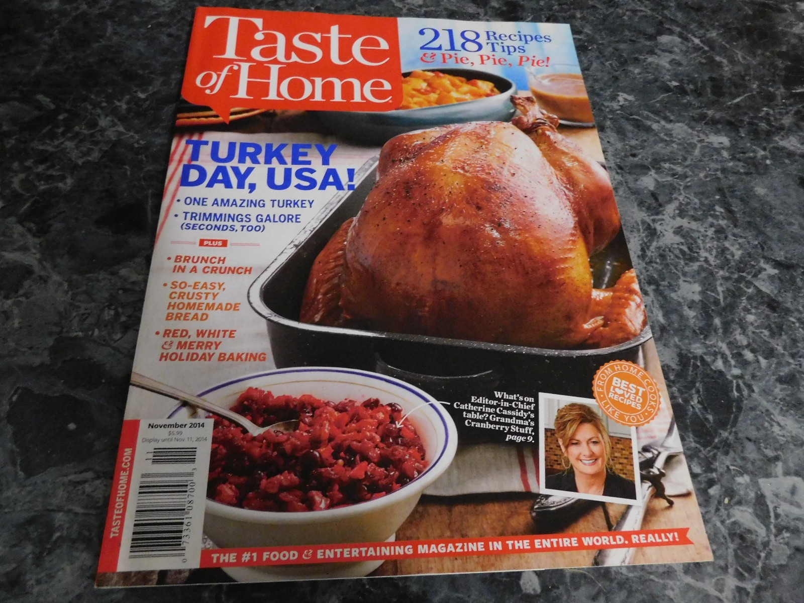 Taste of Home Magazine November 2014 - $2.99
