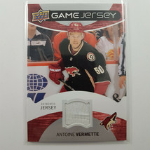 2012-13 Antoine Vermette Upper Deck Series 1 Game Used Jersey Coyotes GJ-AV - £2.93 GBP