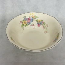 Homer Laughlin Bouquet Round Vegetable Serving Bowl 9&quot; - £23.94 GBP