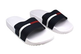 Tommy Hilfiger Men&#39;s Redder Flag Logo Pool Slide Sandals - £36.63 GBP
