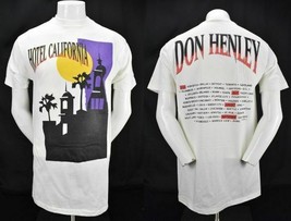 Vtg 1991 Hotel California Don Henley Eagles Tour T-Shirt Sz L Rare Giant... - £77.86 GBP
