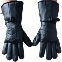 New Jacques Carpentier Gauntlet Motorcycle Gloves Men&#39;s Medium Insulated Biker - £10.70 GBP