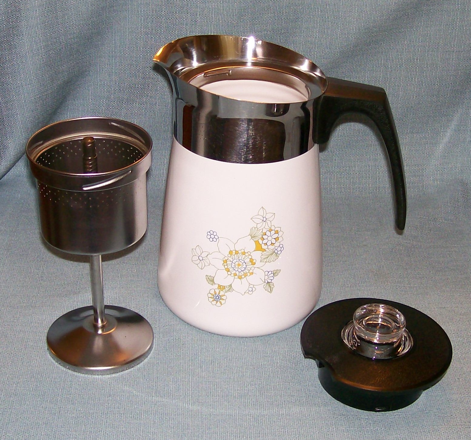 Corningware 6 cup percolator hot sale