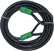 Vascer Bike Cable Lock - 15ft Security Cord w/Loops -Heavy-Duty Anti-Theft - $33.99