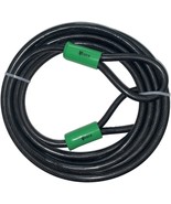 Vascer Bike Cable Lock - 15ft Security Cord w/Loops -Heavy-Duty Anti-Theft - £32.04 GBP