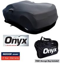 Camaro HIGH END Onyx Black Satin Custom Fit Stretch Indoor Car Cover 10 + Later - £140.79 GBP