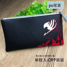 Anime Fairy Tail Long Zip Wallet Colorful Printed With Coin Purse Stationery Sto - £48.14 GBP