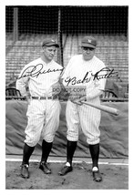 Babe Ruth &amp; Lou Gehrig Autographed New York Yankess Players 4X6 Photo Reprint - £6.22 GBP
