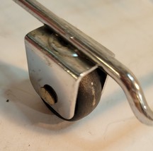 Miniature Metal Shopping Cart that Rolls VTG image 3
